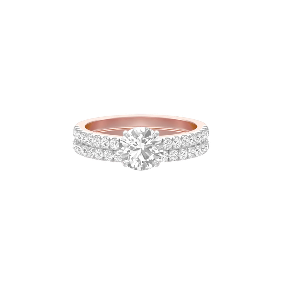 KI-LR00161-RB-100 18 KT / Rose Gold / 18