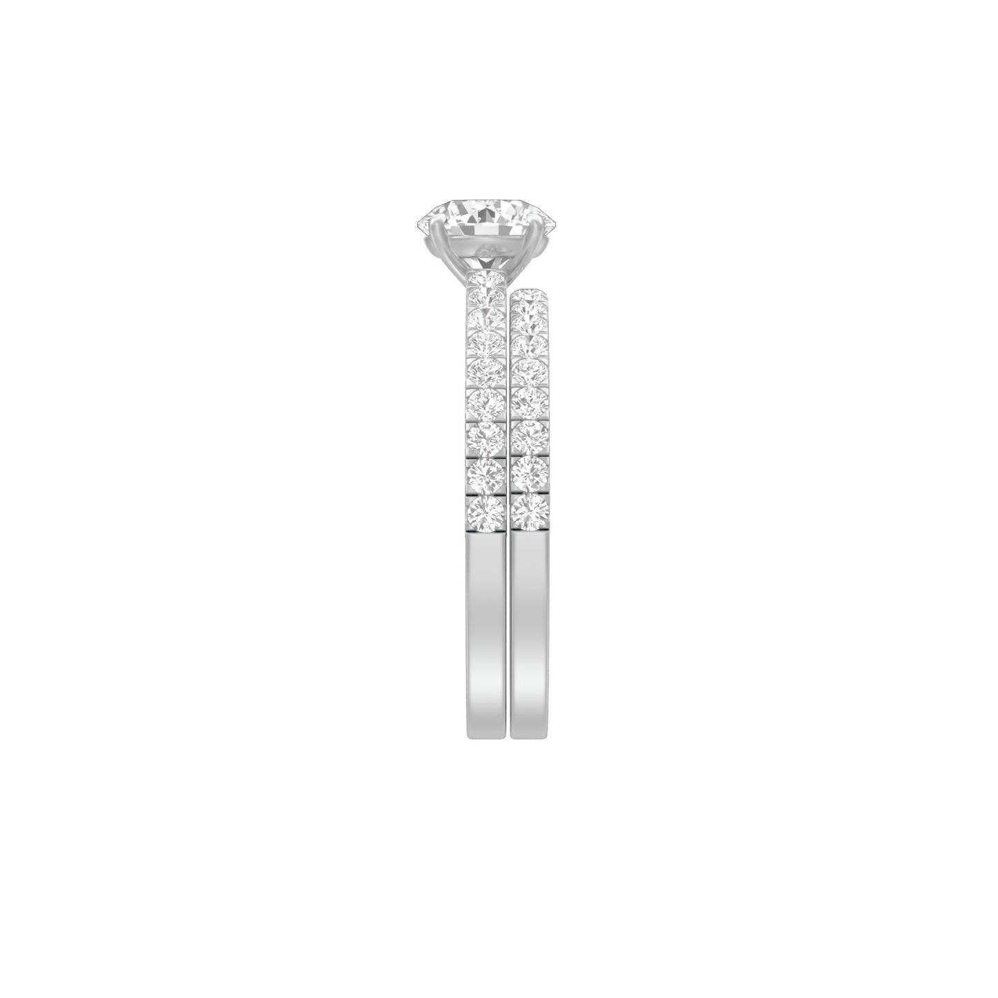 KI-LR00161-RB-100 18 KT / White Gold / 18