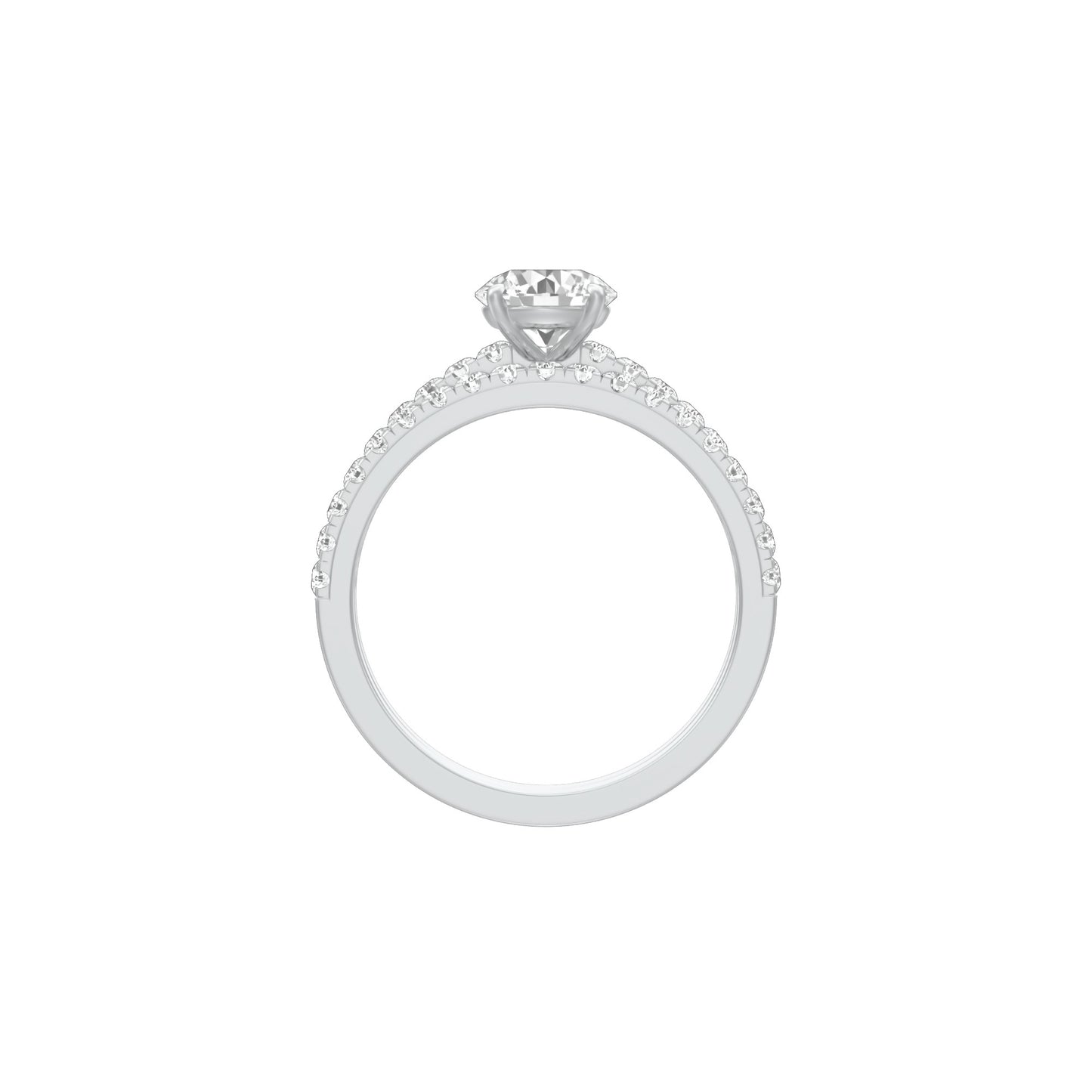 KI-LR00161-RB-100 18 KT / White Gold / 18