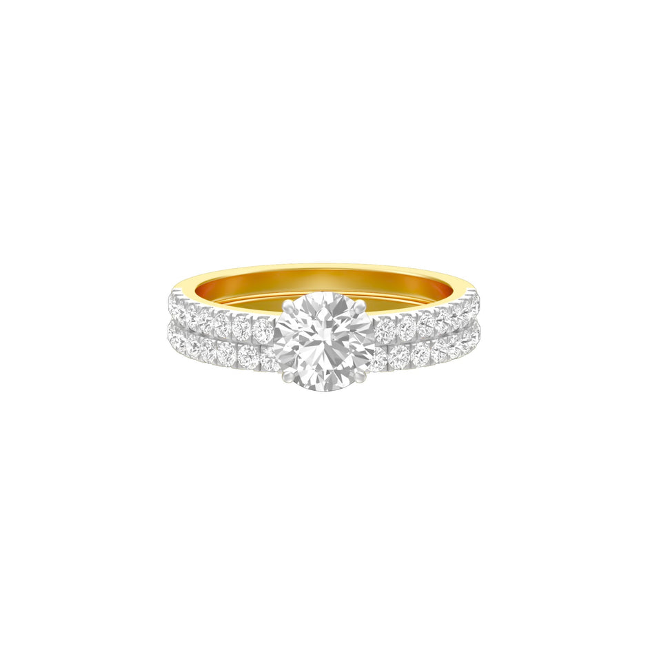 KI-LR00161-RB-100 18 KT / Yellow Gold / 18