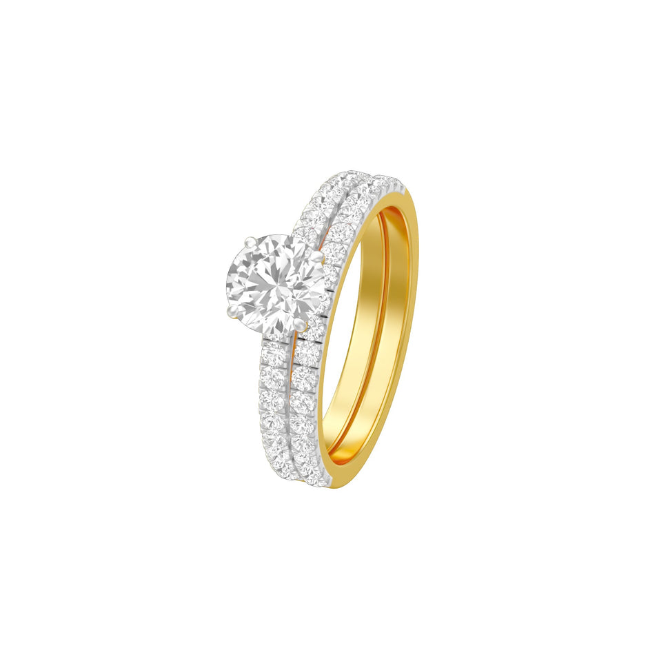 KI-LR00161-RB-100 18 KT / Yellow Gold / 18