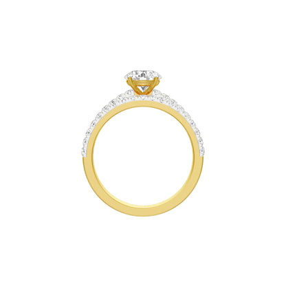 KI-LR00161-RB-100 18 KT / Yellow Gold / 18