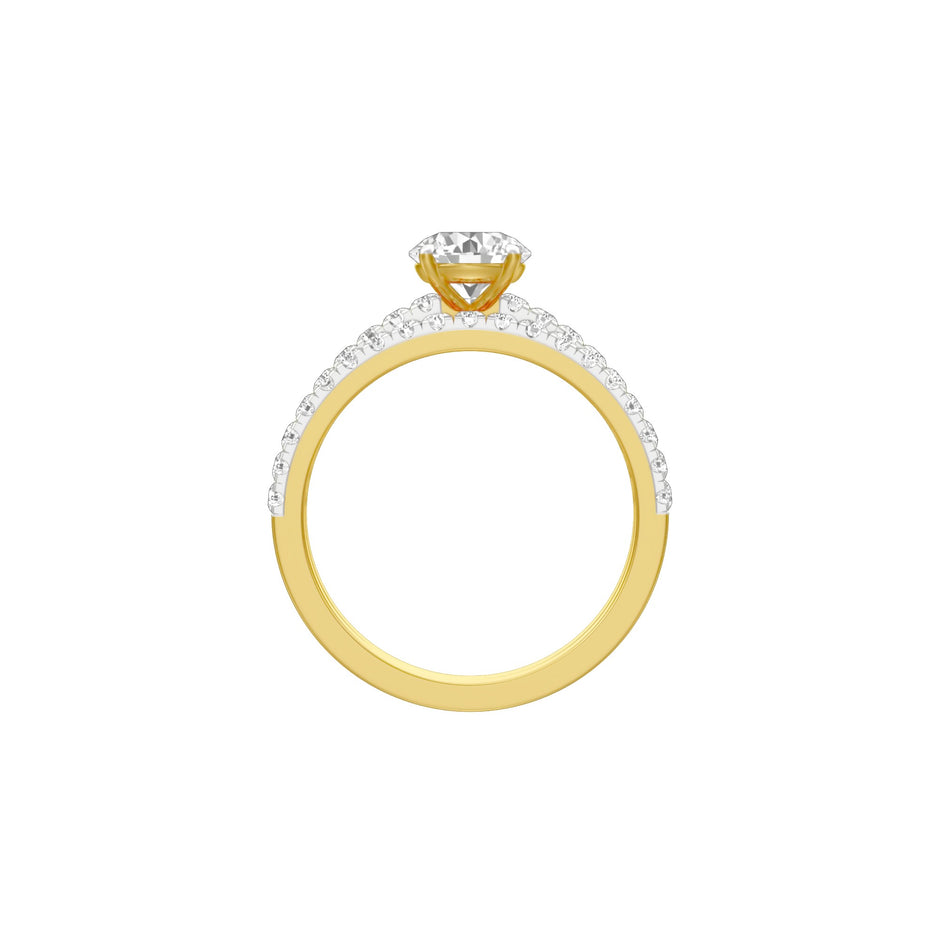 KI-LR00161-RB-100 18 KT / Yellow Gold / 18