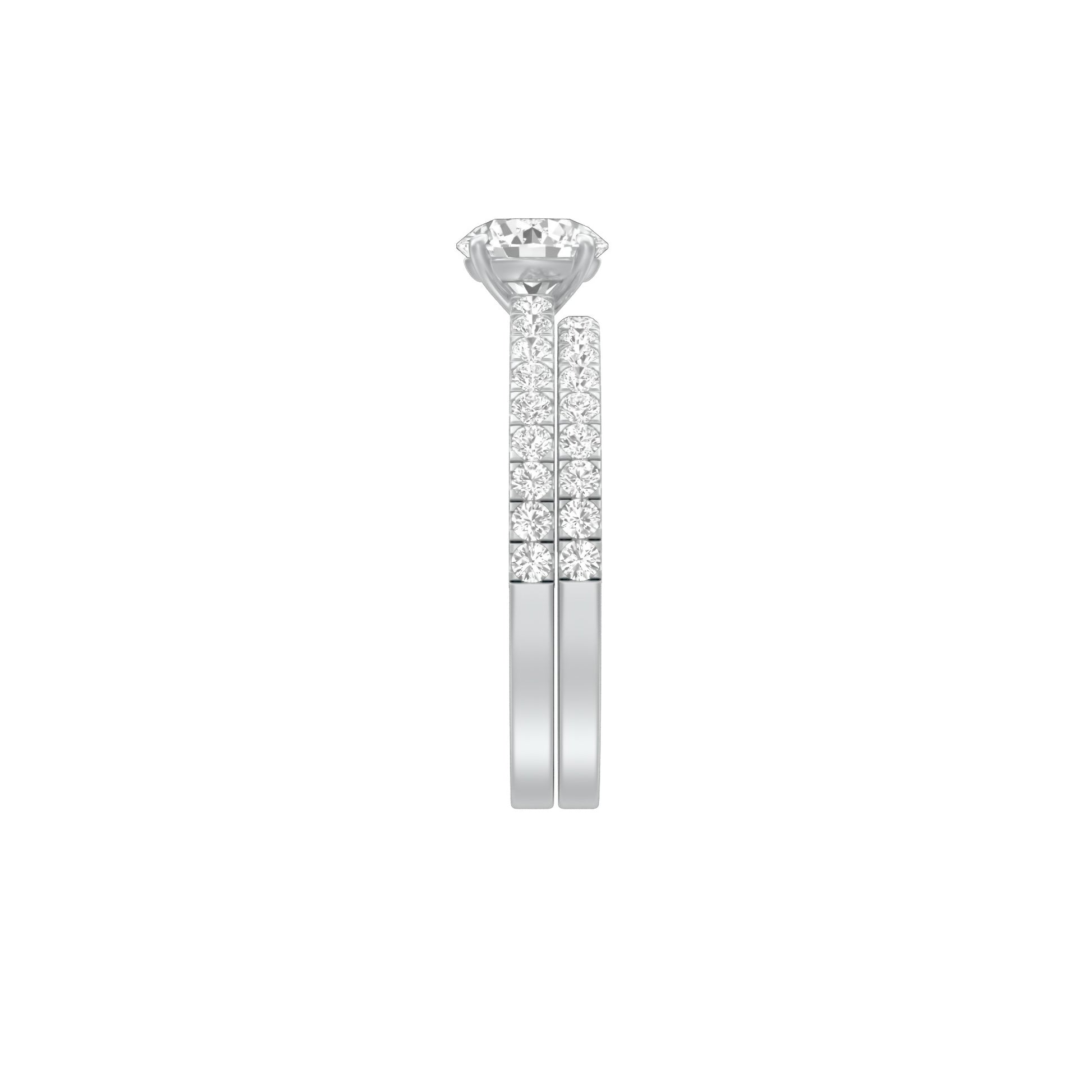 KI-LR00161-RB-150 18 KT / White Gold / 18