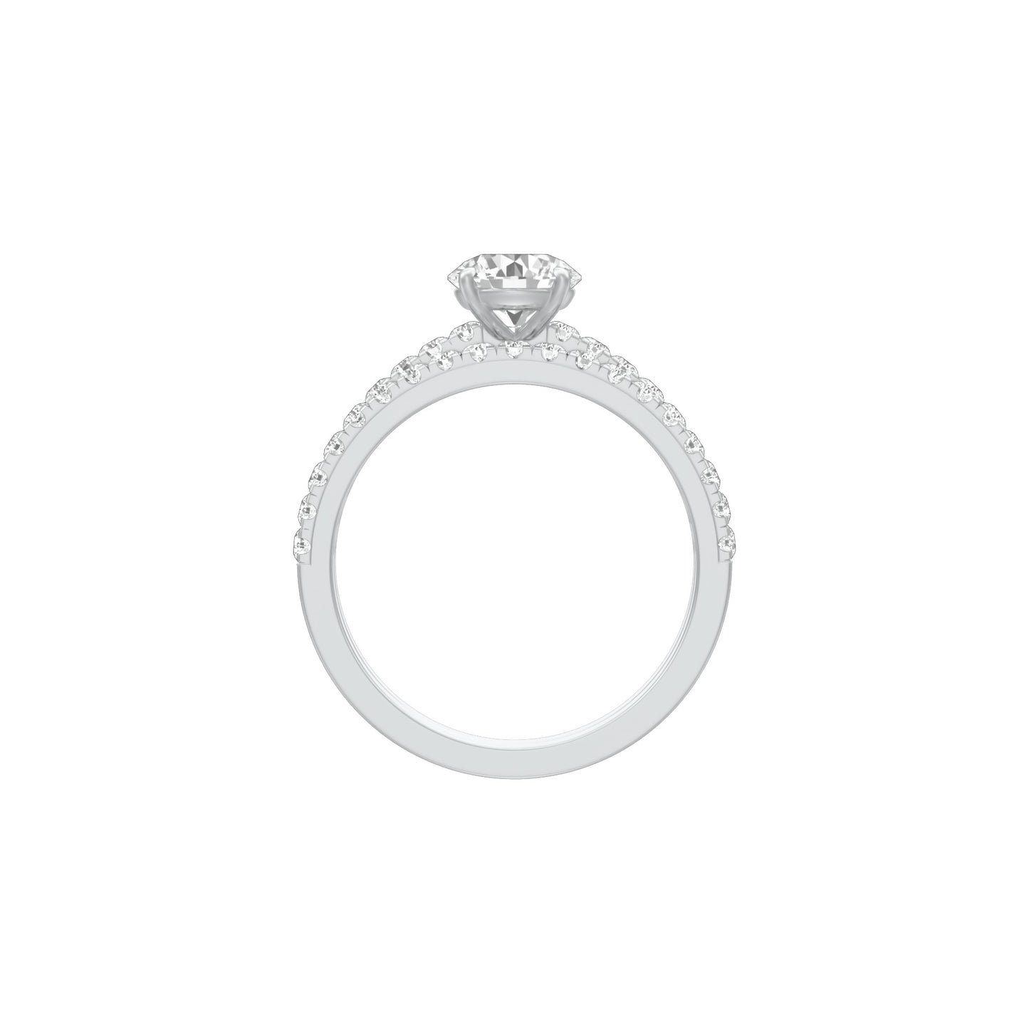 KI-LR00161-RB-150 18 KT / White Gold / 18