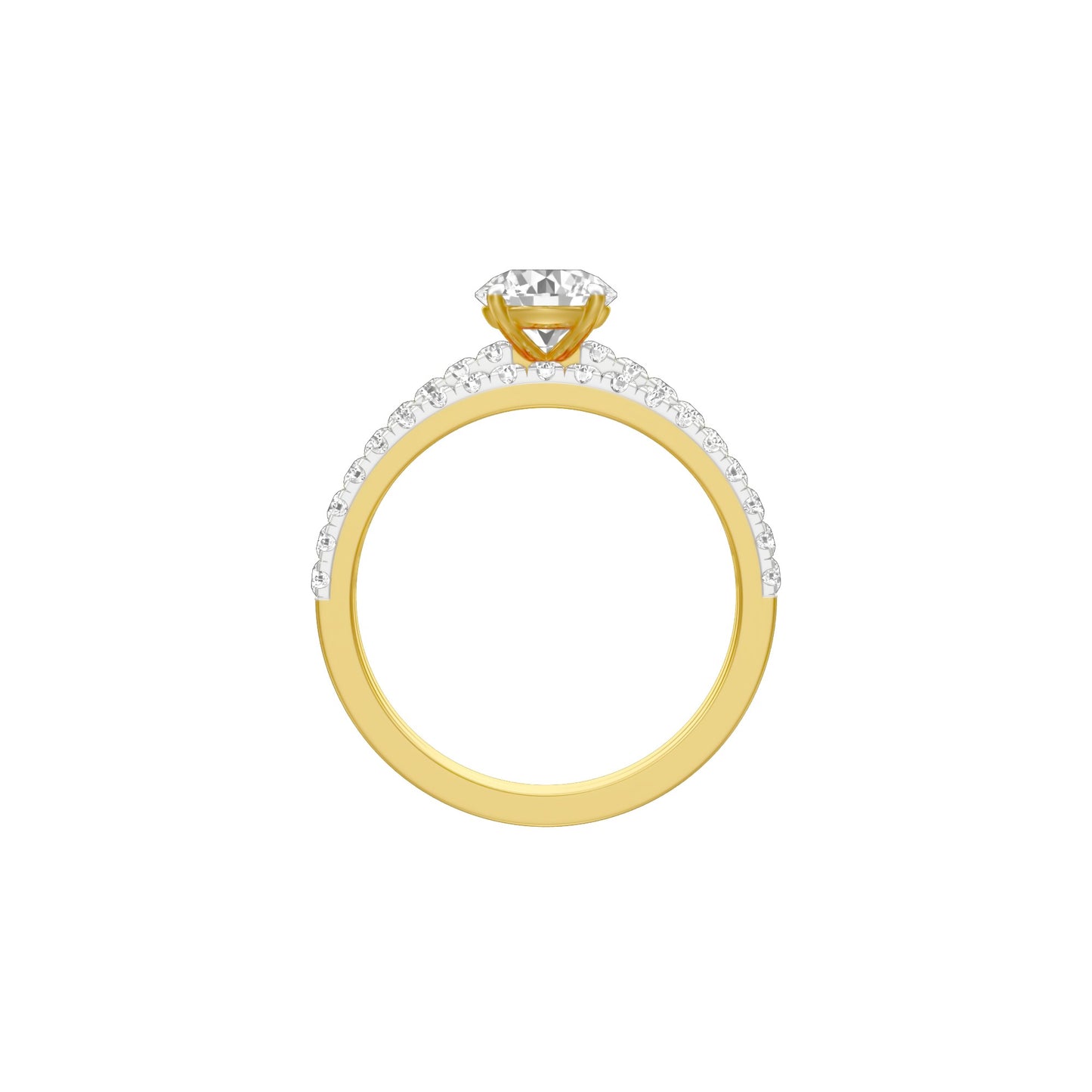 KI-LR00161-RB-150 18 KT / Yellow Gold / 18