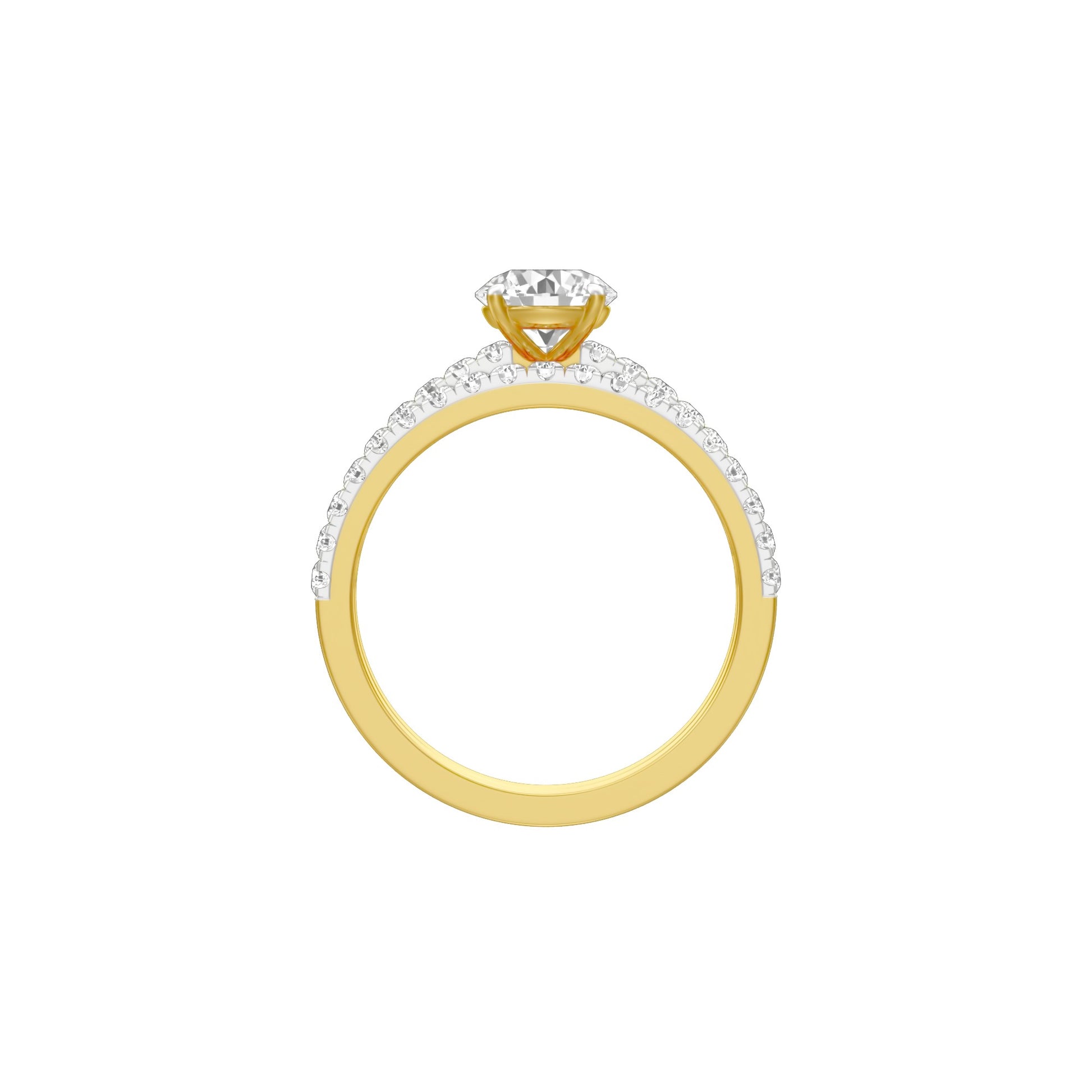 KI-LR00161-RB-150 18 KT / Yellow Gold / 18