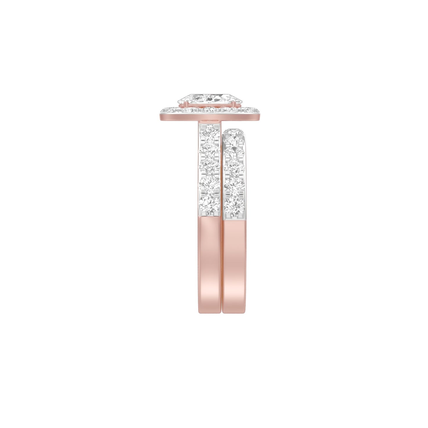 KI-LR00163-A 18 KT / Rose Gold / 18
