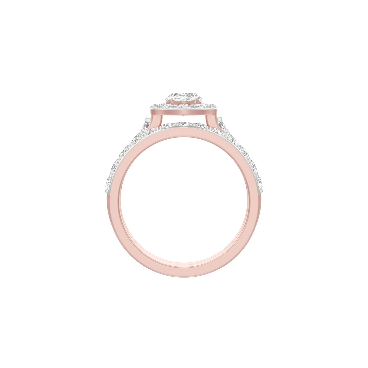 KI-LR00163-A 18 KT / Rose Gold / 18