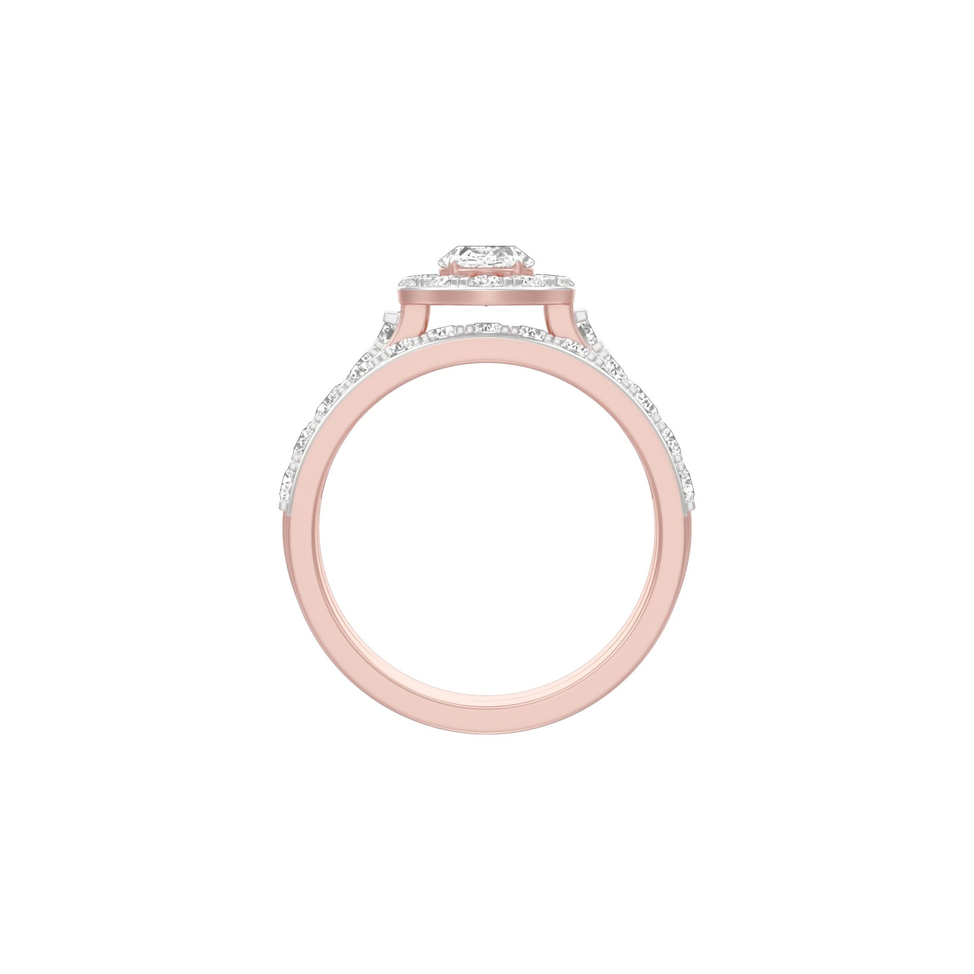 KI-LR00163-A 18 KT / Rose Gold / 18