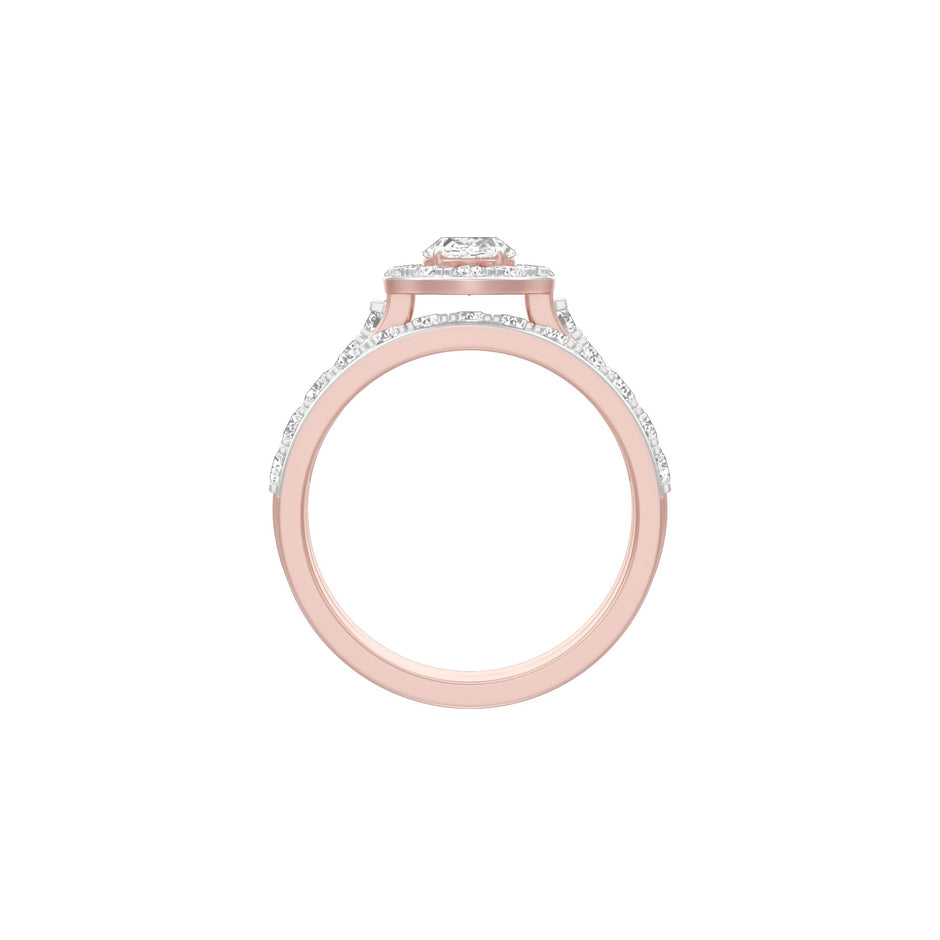 KI-LR00163-A 18 KT / Rose Gold / 18