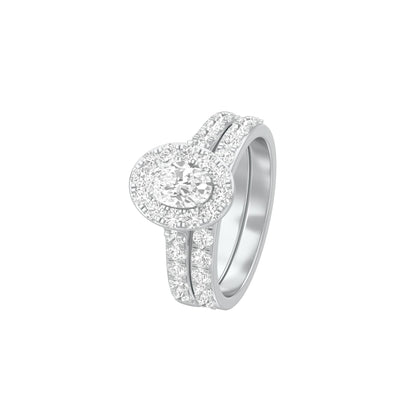 KI-LR00163-A 18 KT / White Gold / 18