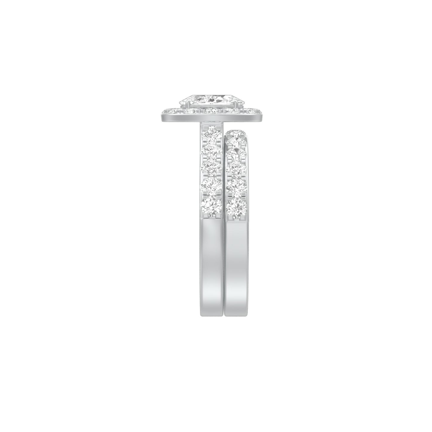 KI-LR00163-A 18 KT / White Gold / 18