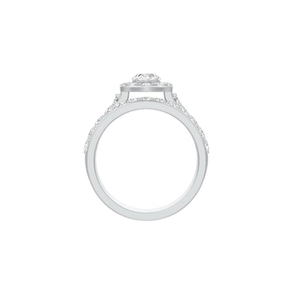 KI-LR00163-A 18 KT / White Gold / 18