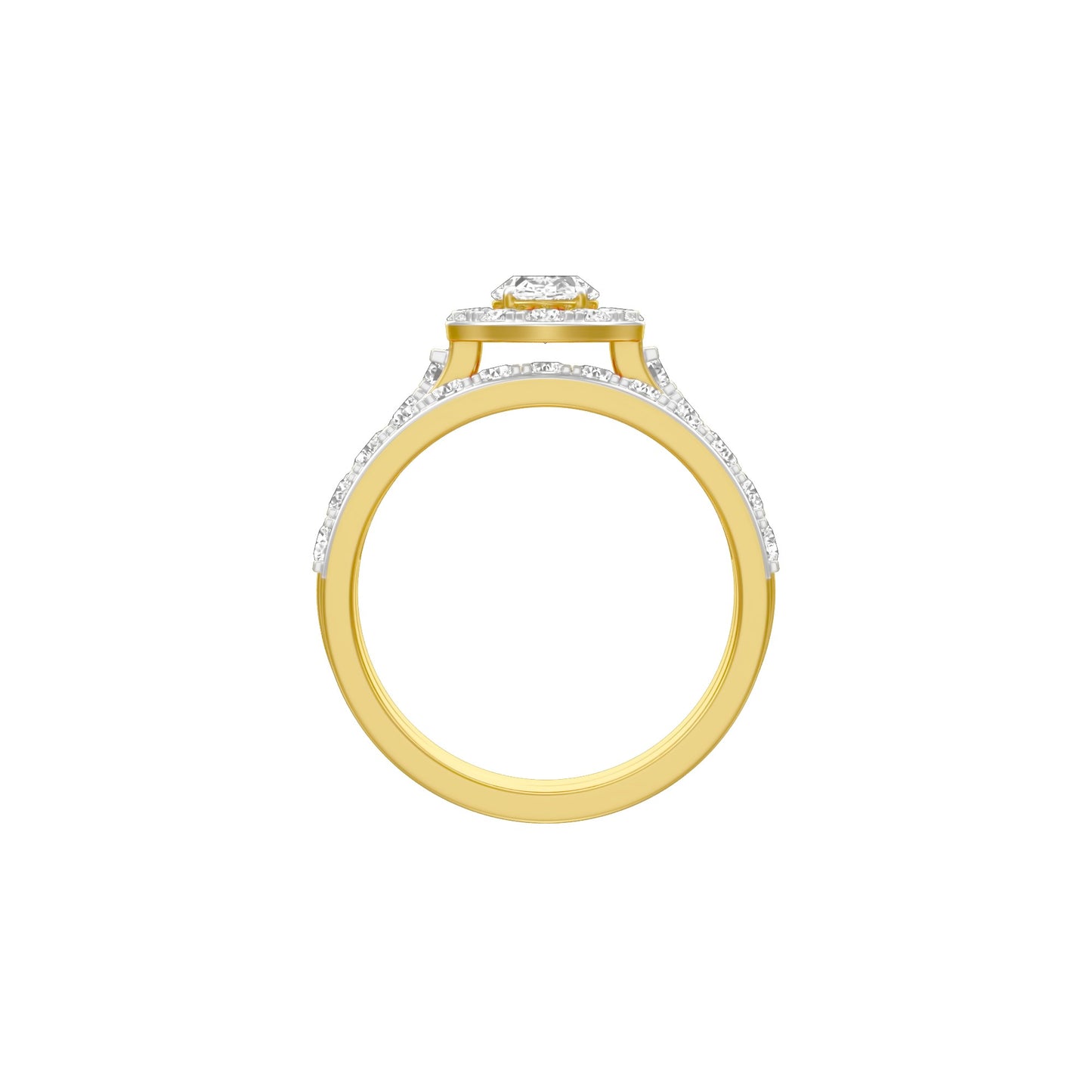 KI-LR00163-A 18 KT / Yellow Gold / 18