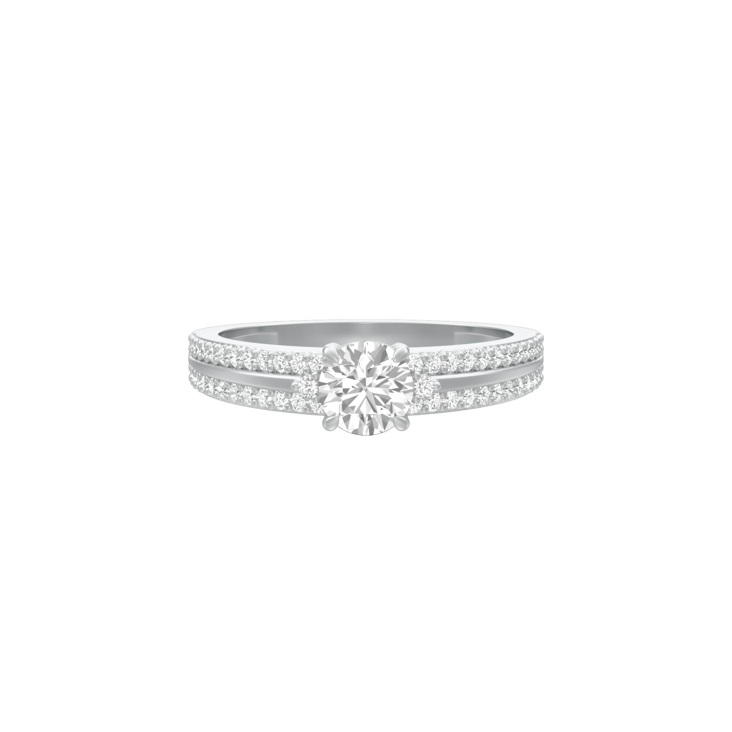 KI-LR00226-050 18 KT / White Gold / 18