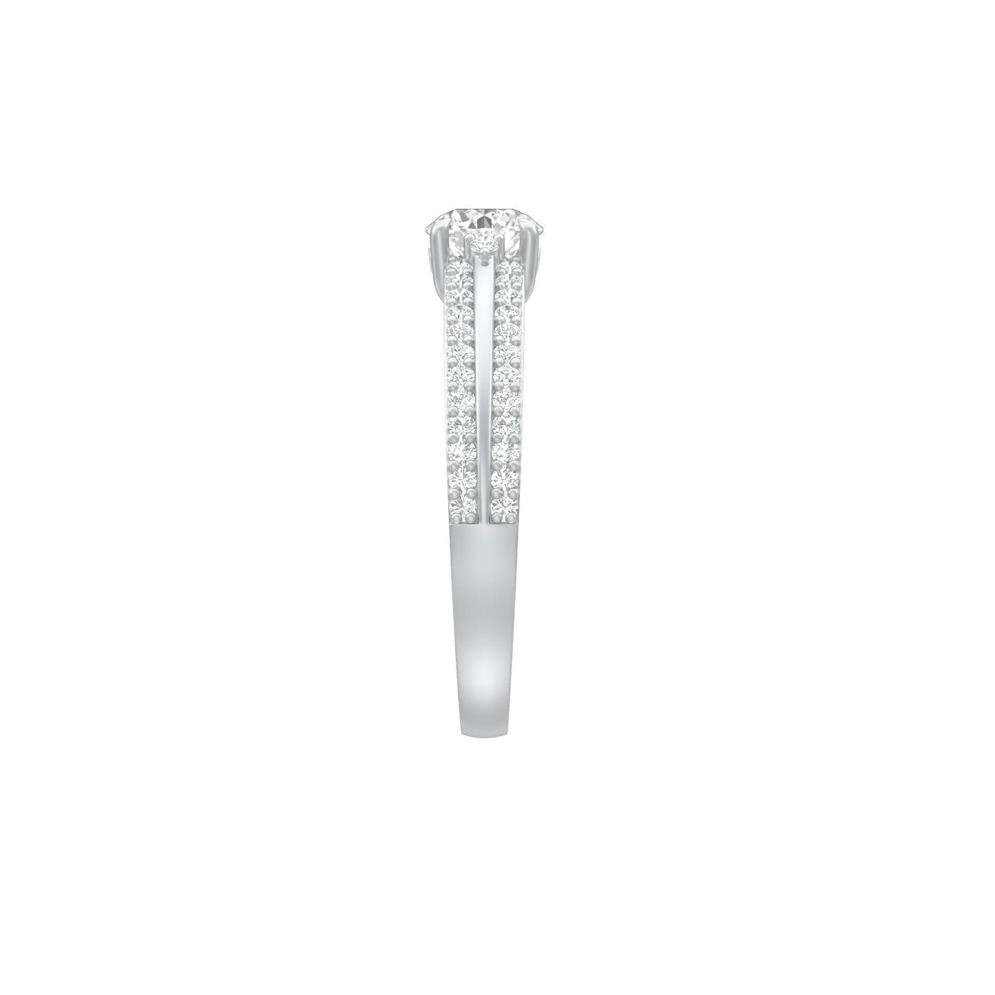 KI-LR00226-050 18 KT / White Gold / 18
