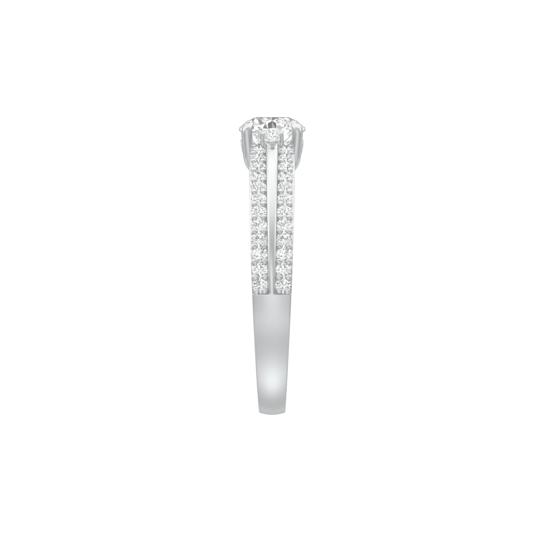 KI-LR00226-050 18 KT / White Gold / 18