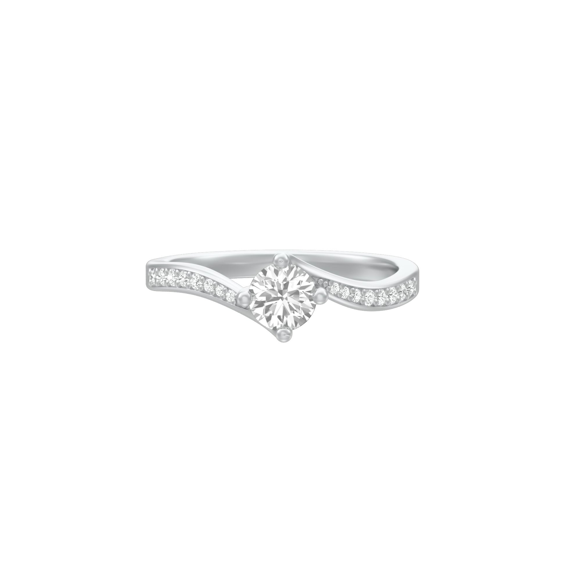 KI-LR00250 18 KT / White Gold / 18