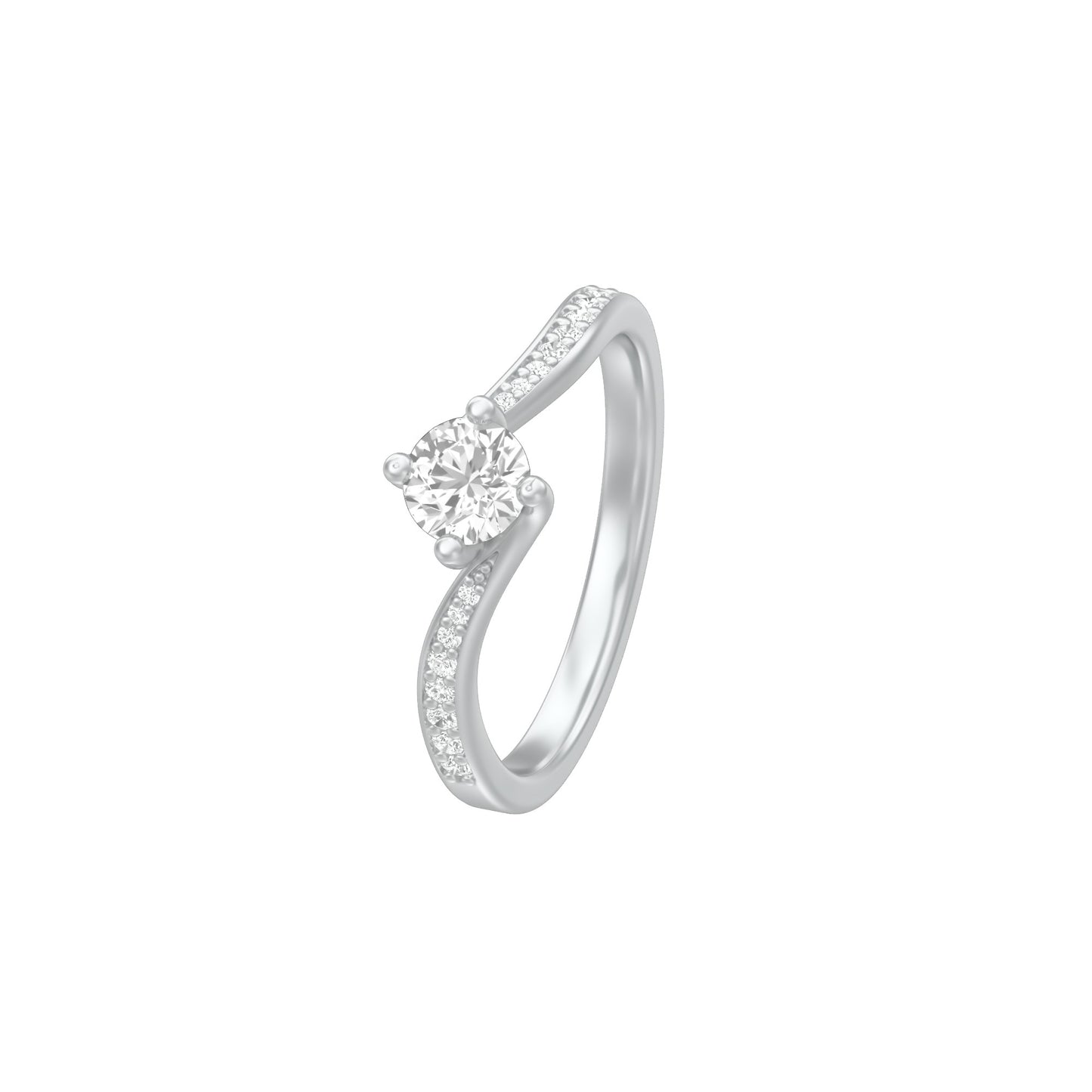 KI-LR00250 18 KT / White Gold / 18