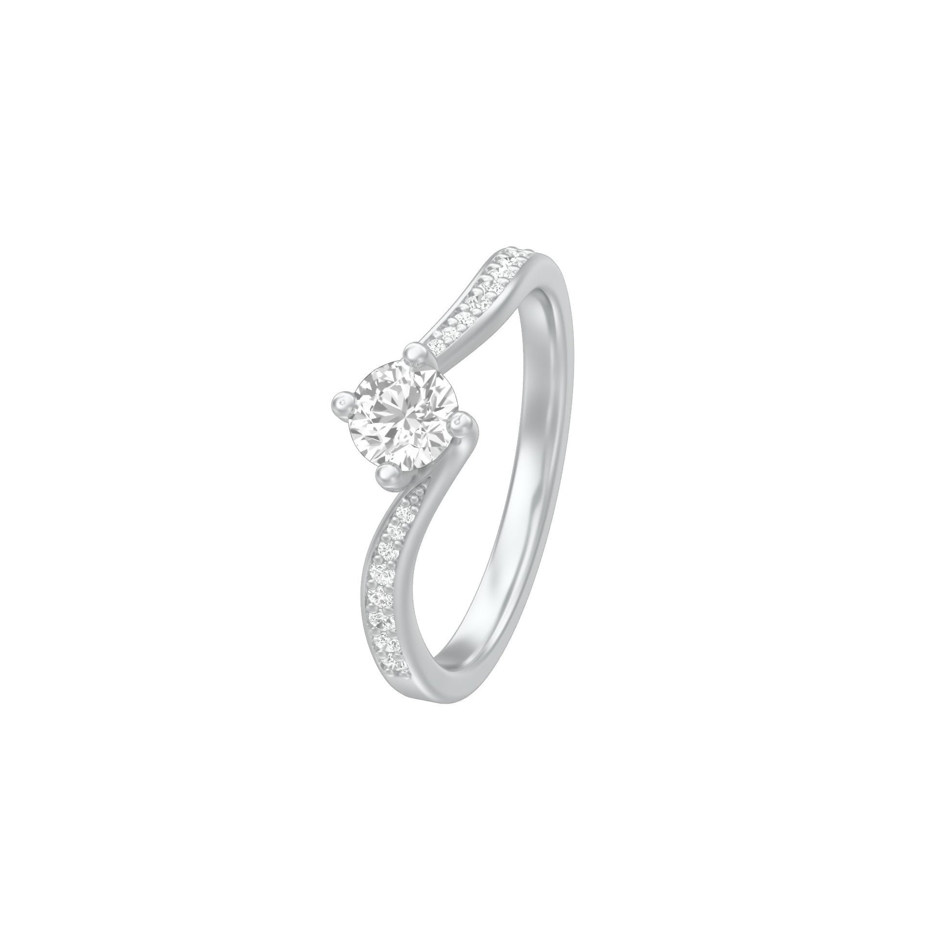KI-LR00250 18 KT / White Gold / 18