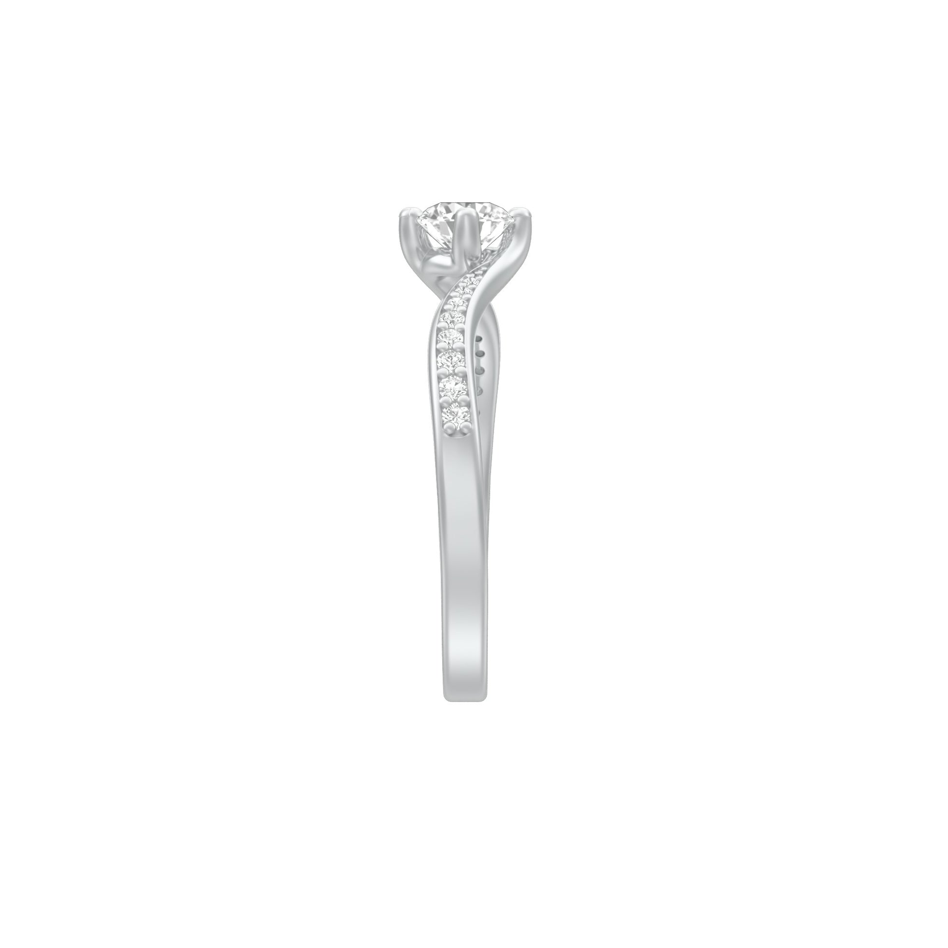 KI-LR00250 18 KT / White Gold / 18