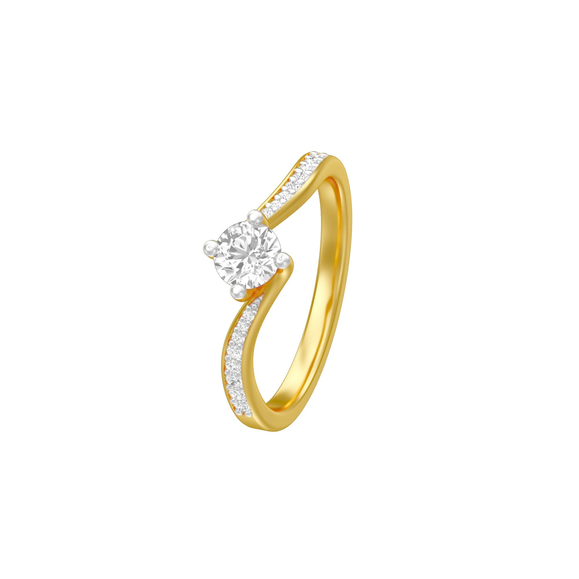 KI-LR00250 18 KT / Yellow Gold / 18