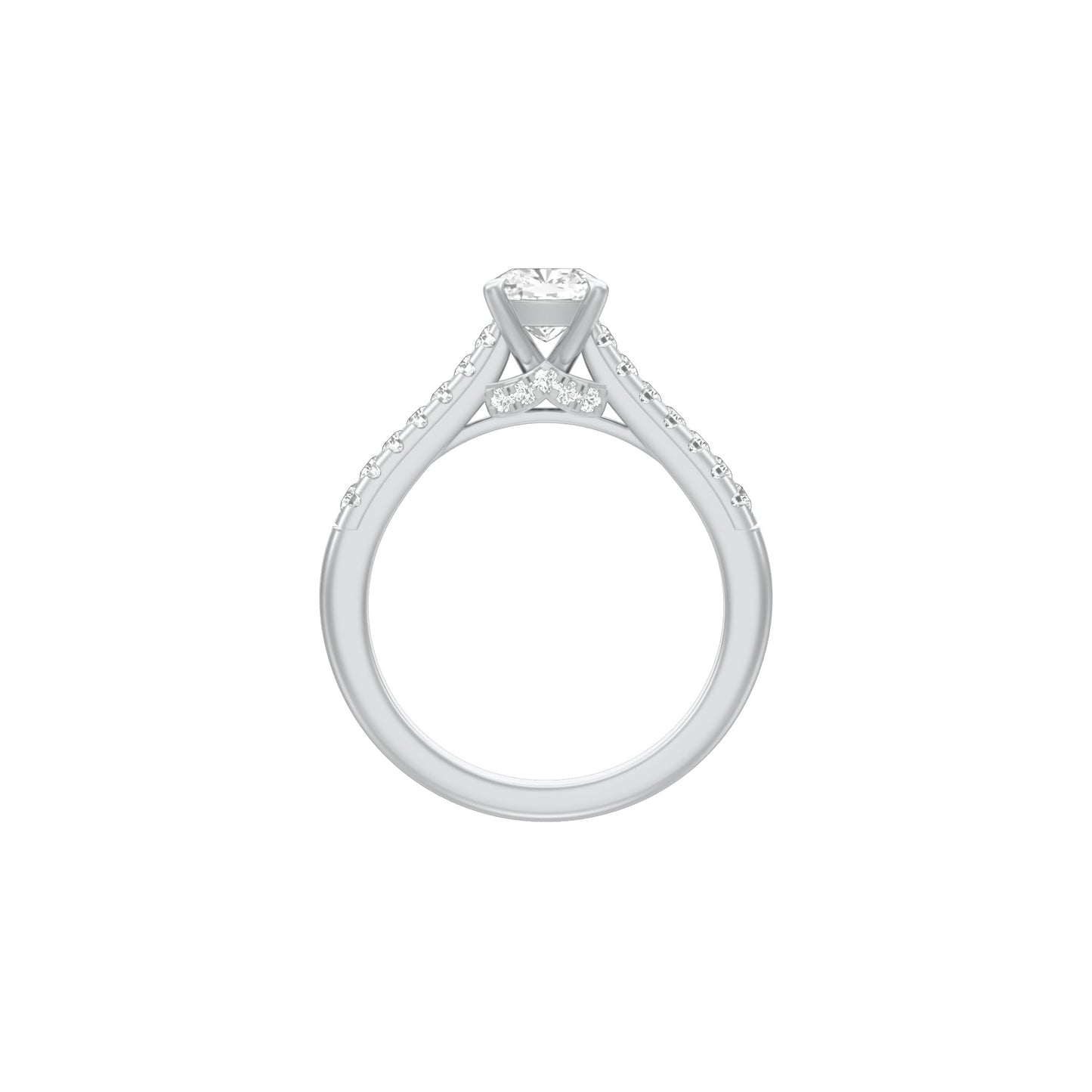 KI-LR00299 18 KT / White Gold / 18