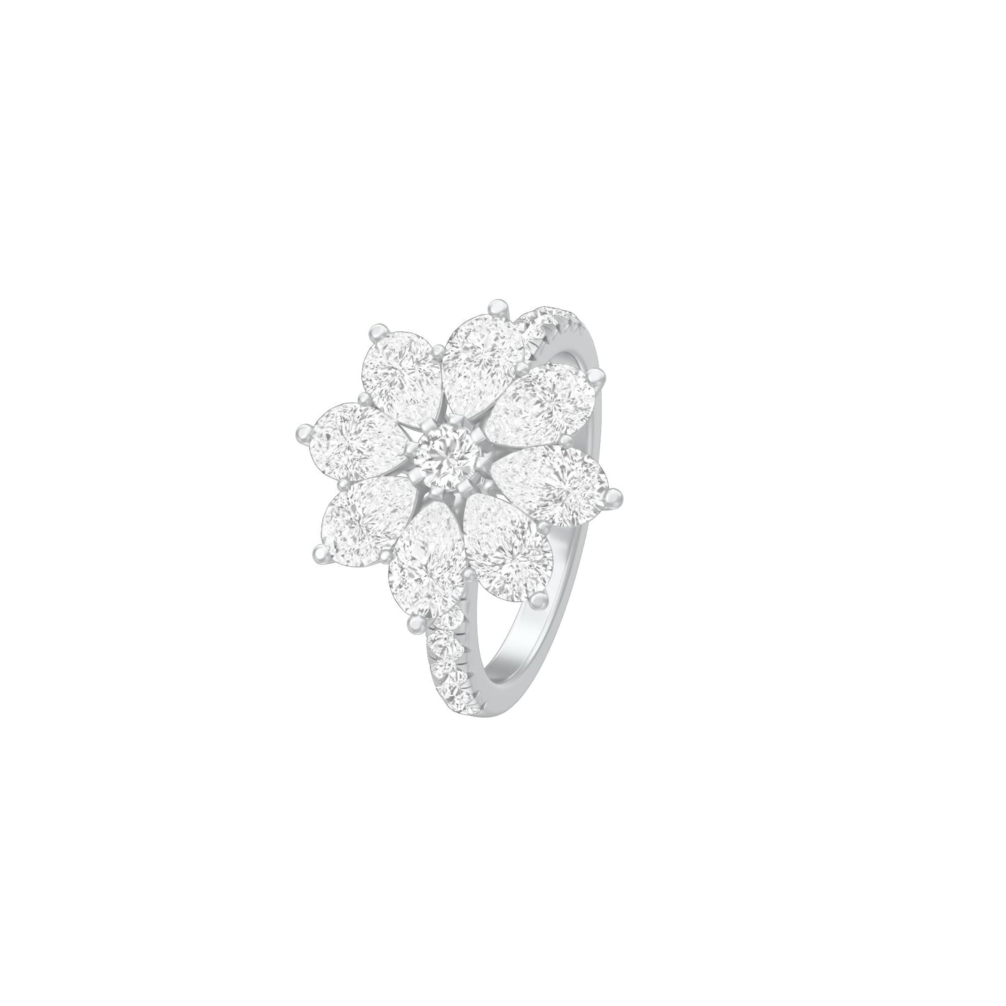 KI-LR00377 18 KT / White Gold / 18