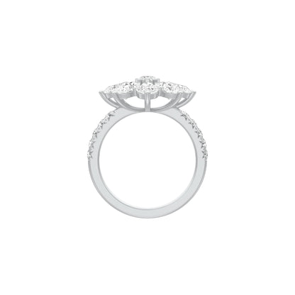 KI-LR00377 18 KT / White Gold / 18