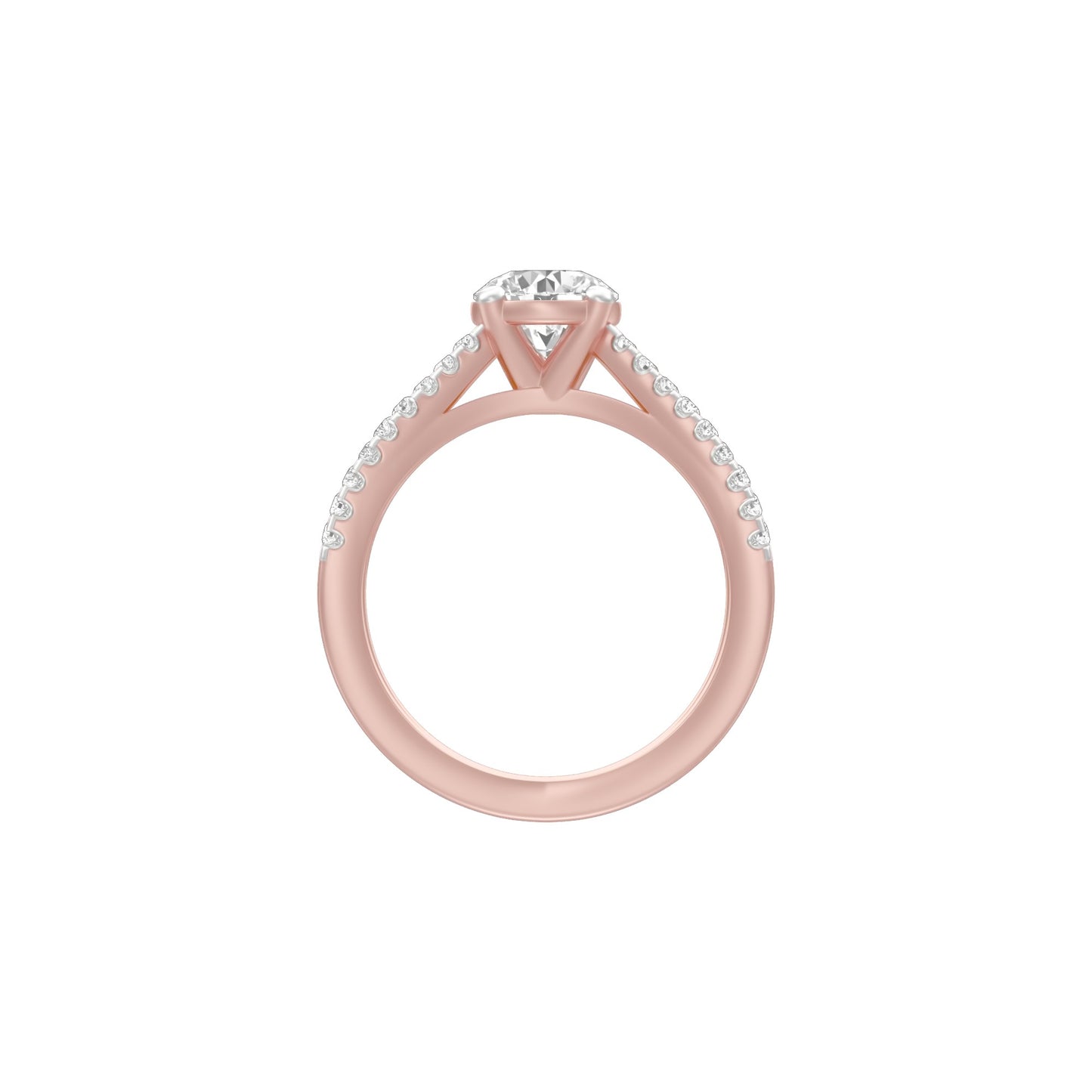 KI-LR00416-100 18 KT / Rose Gold / 18