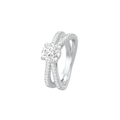 KI-LR00416-100 18 KT / White Gold / 18