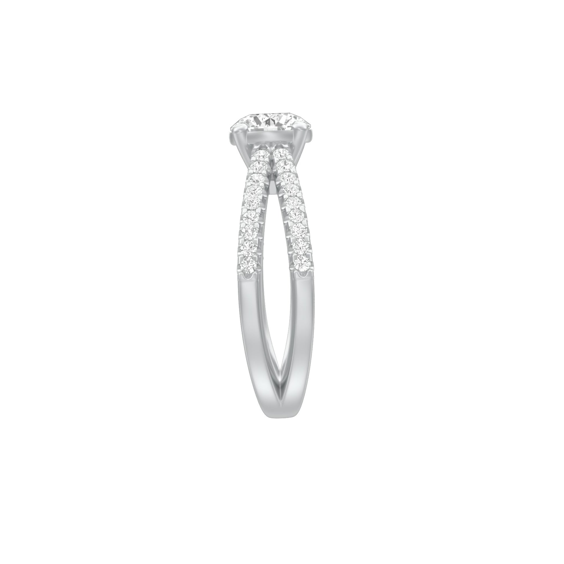 KI-LR00416-100 18 KT / White Gold / 18