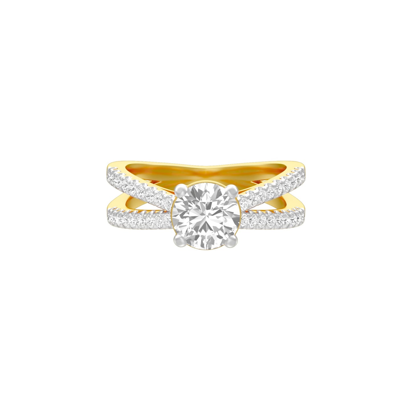 KI-LR00416-100 18 KT / Yellow Gold / 18