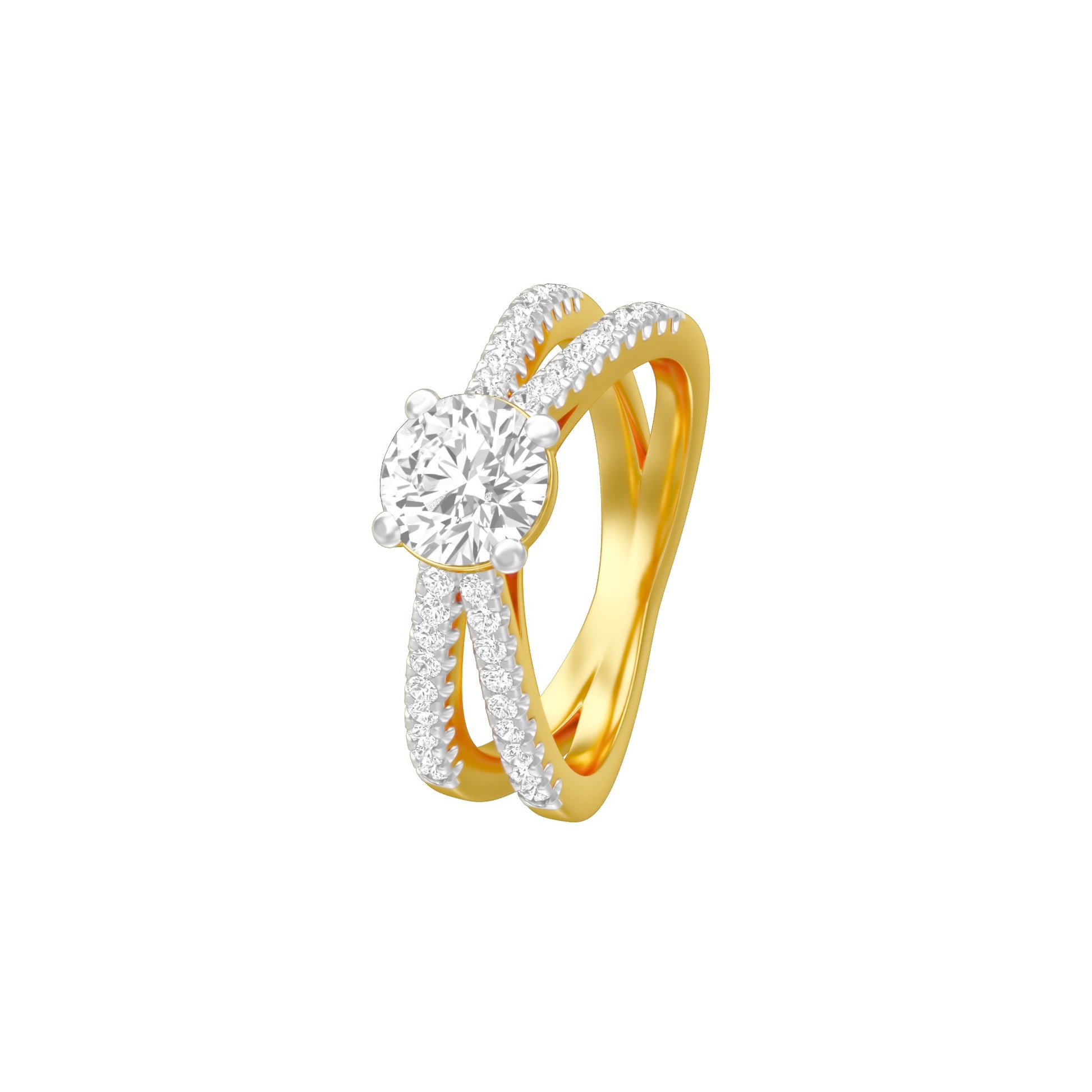 KI-LR00416-100 18 KT / Yellow Gold / 18