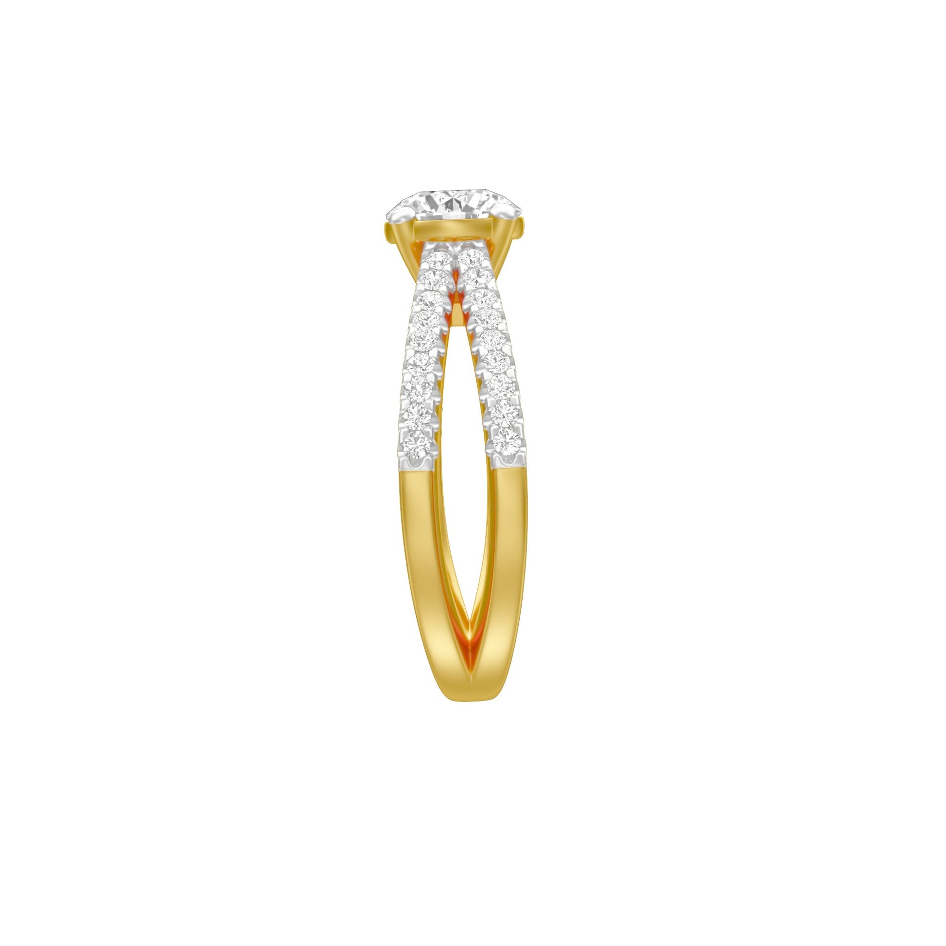 KI-LR00416-100 18 KT / Yellow Gold / 18