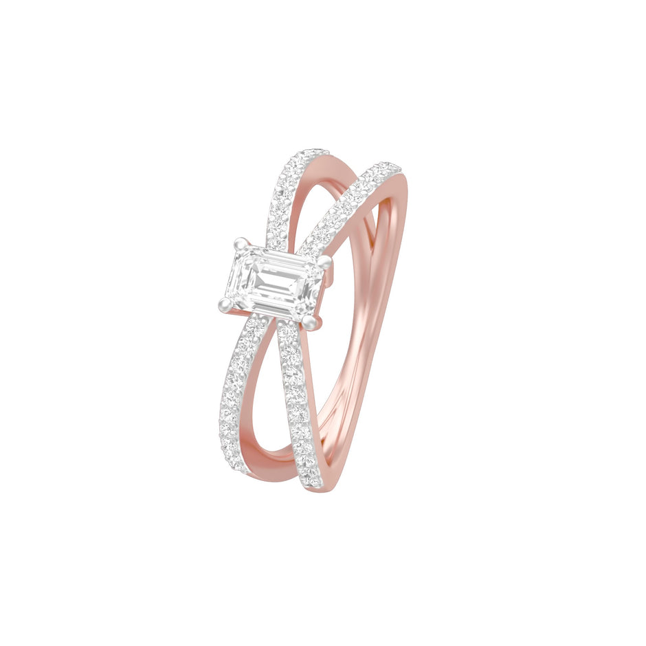 KI-LR00418-050 18 KT / Rose Gold / 18