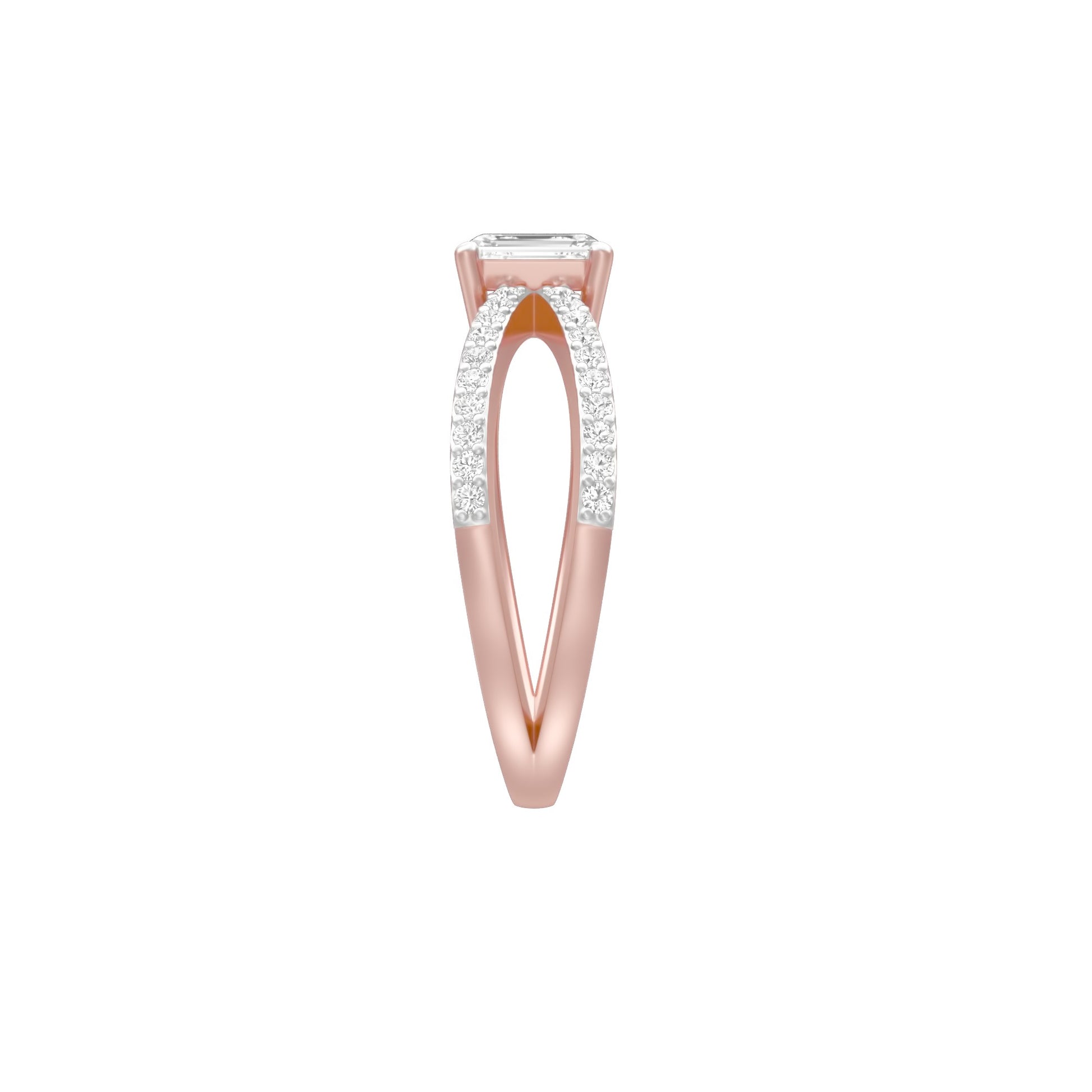KI-LR00418-050 18 KT / Rose Gold / 18