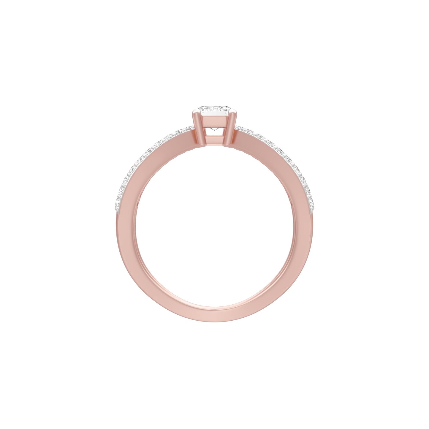 KI-LR00418-050 18 KT / Rose Gold / 18