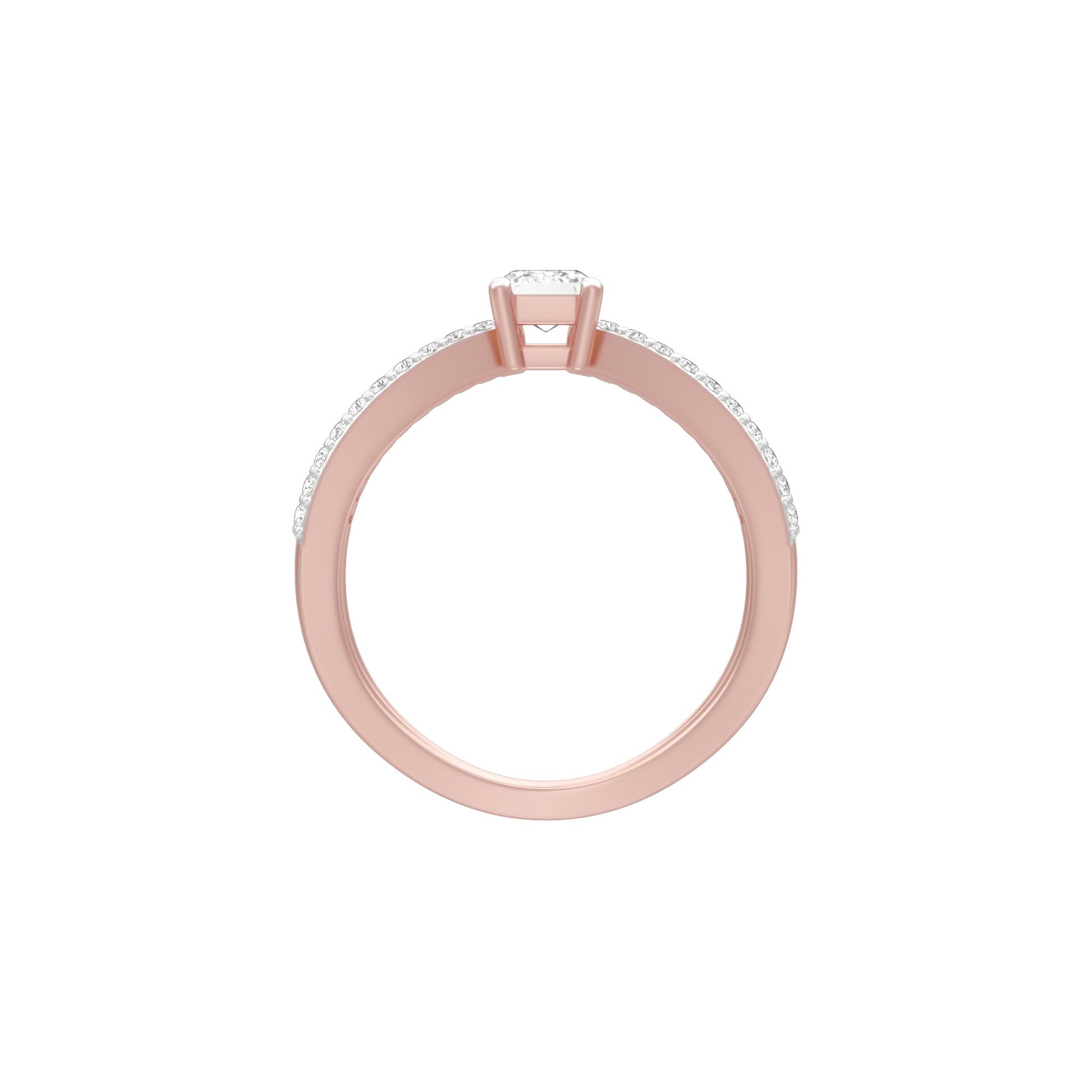 KI-LR00418-050 18 KT / Rose Gold / 18