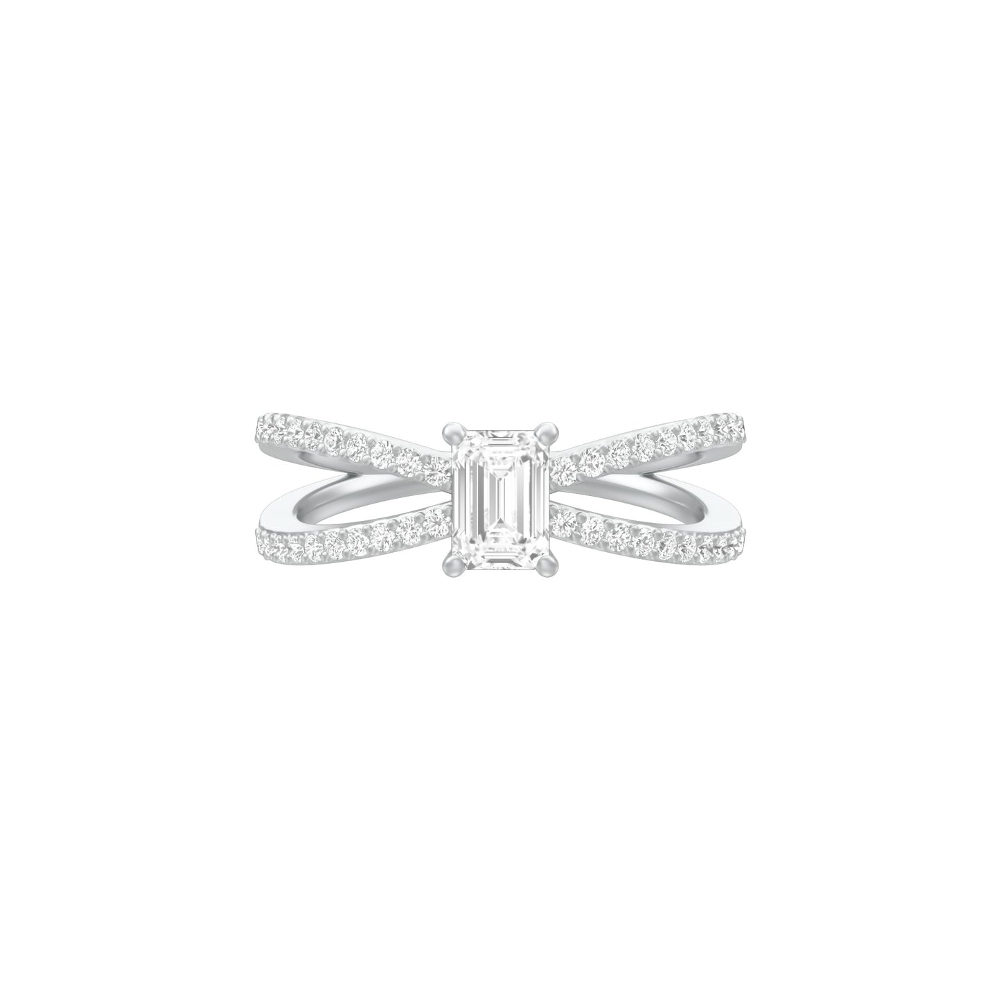 KI-LR00418-050 18 KT / White Gold / 18