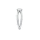 KI-LR00418-050 18 KT / White Gold / 18