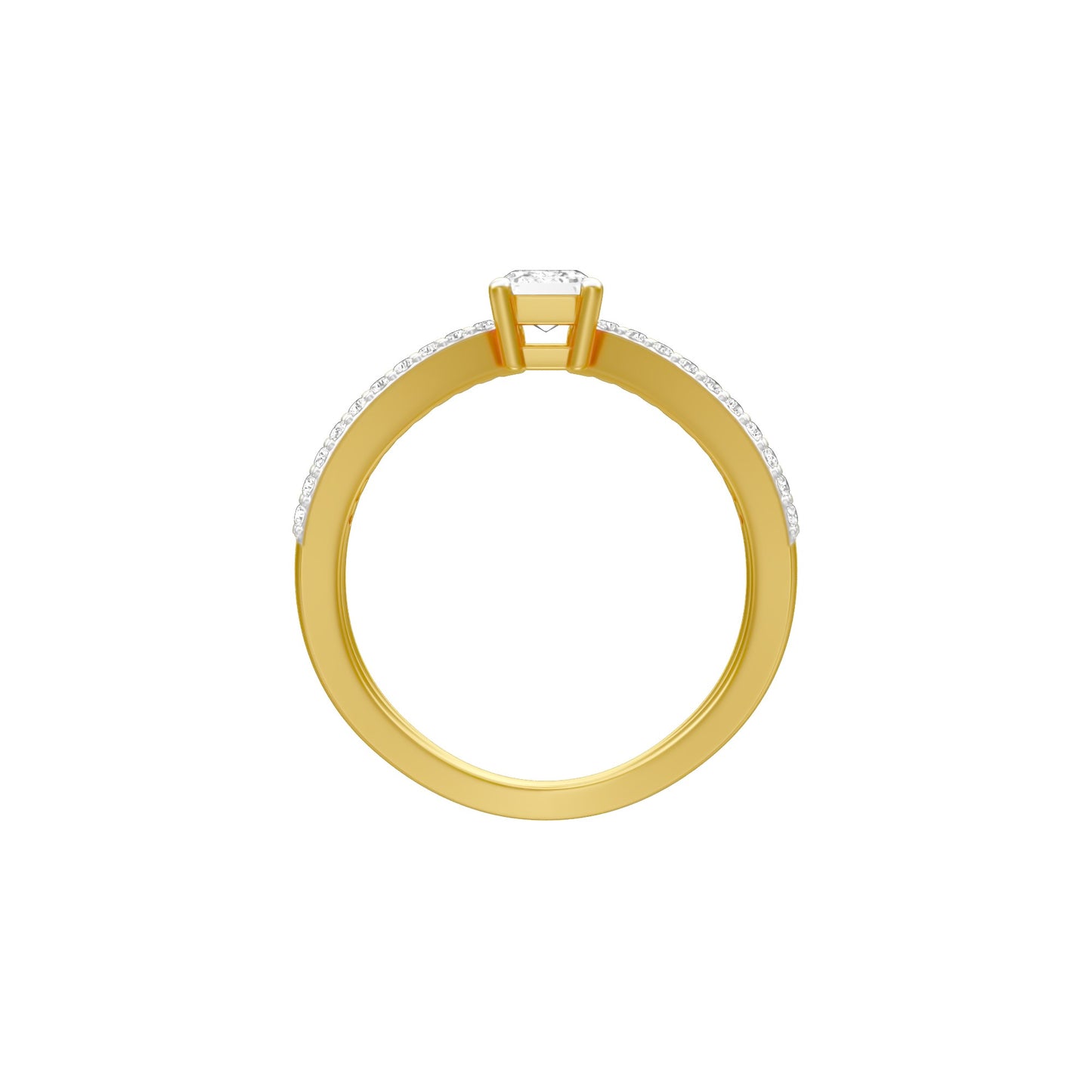 KI-LR00418-050 18 KT / Yellow Gold / 18