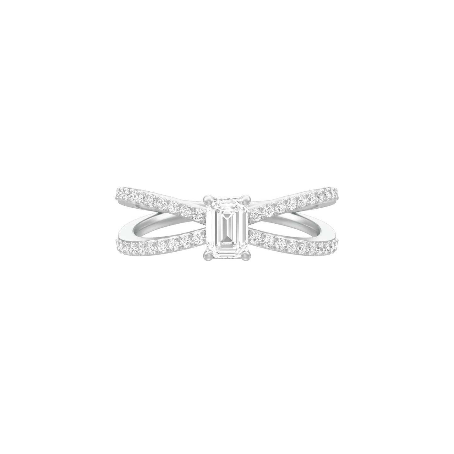 KI-LR00420-EM-050 18 KT / White Gold / 18