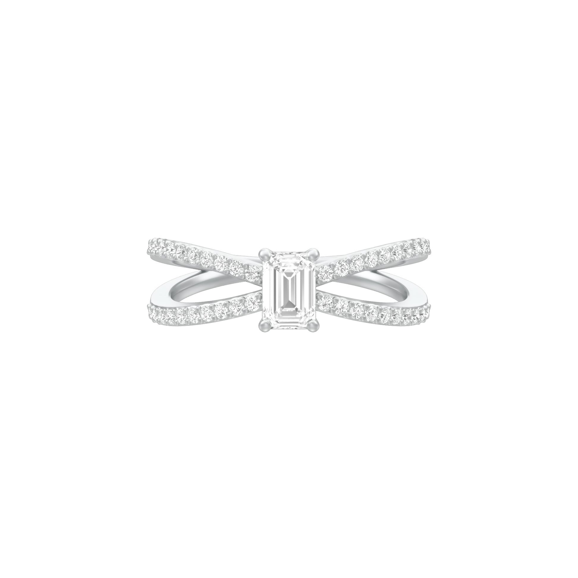 KI-LR00420-EM-050 18 KT / White Gold / 18
