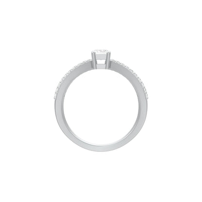 KI-LR00420-EM-050 18 KT / White Gold / 18
