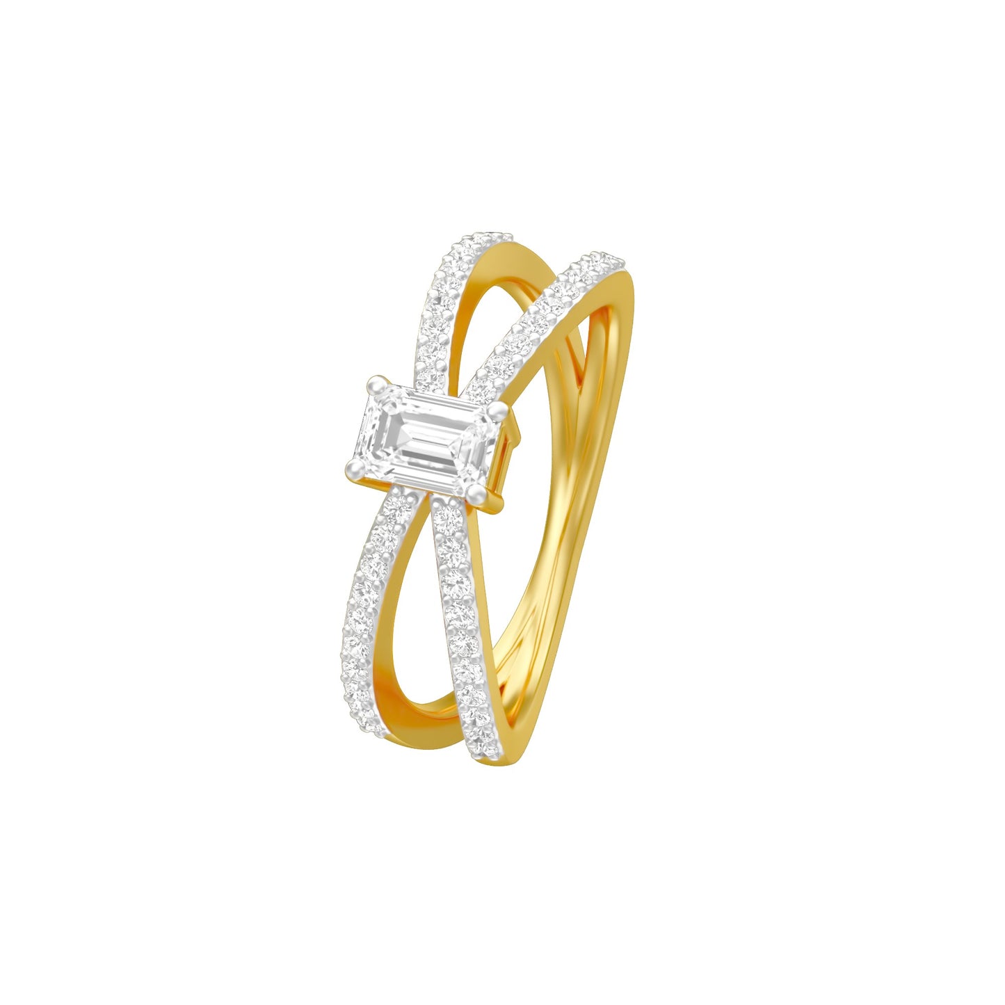 KI-LR00420-EM-050 18 KT / Yellow Gold / 18