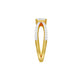 KI-LR00420-EM-050 18 KT / Yellow Gold / 18