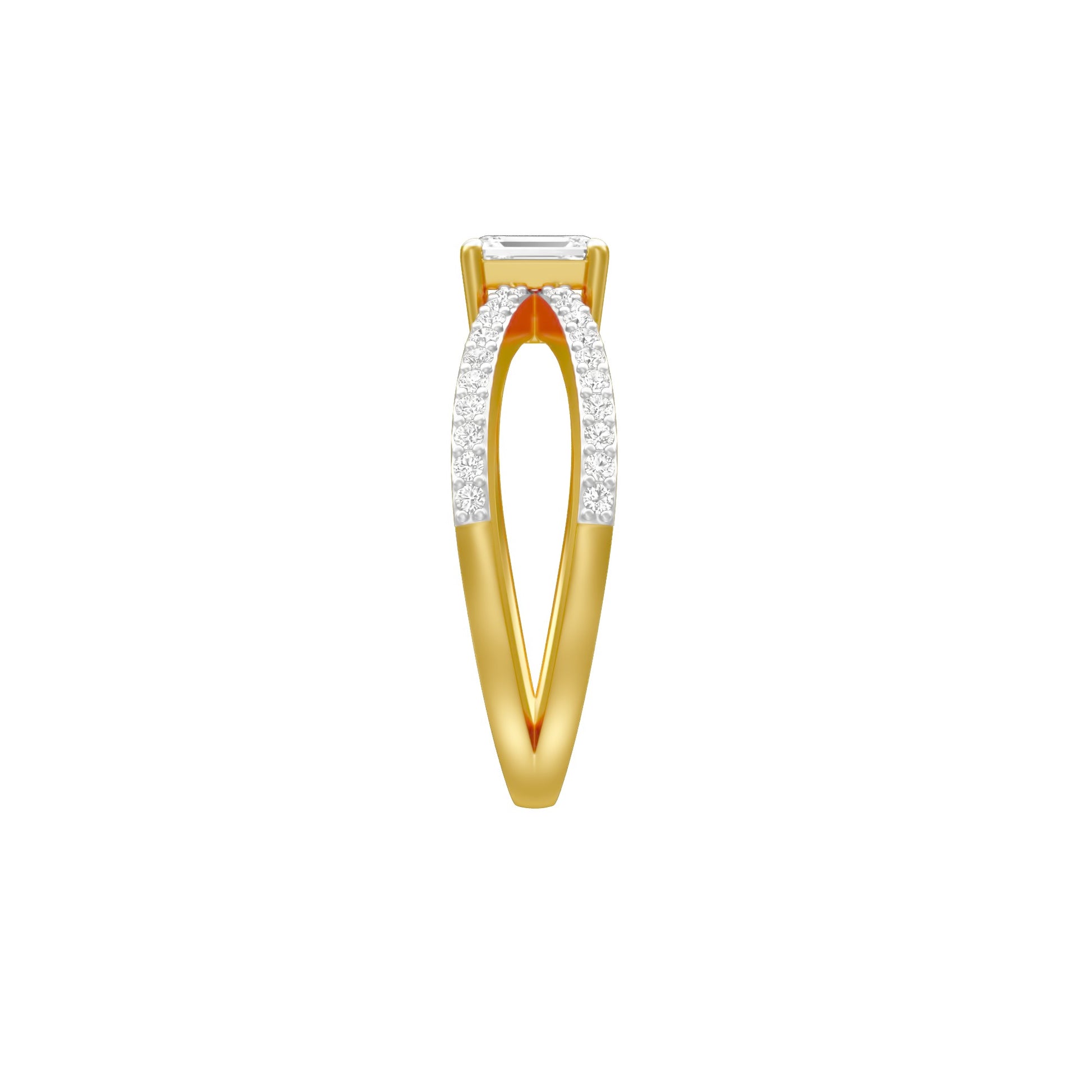 KI-LR00420-EM-050 18 KT / Yellow Gold / 18