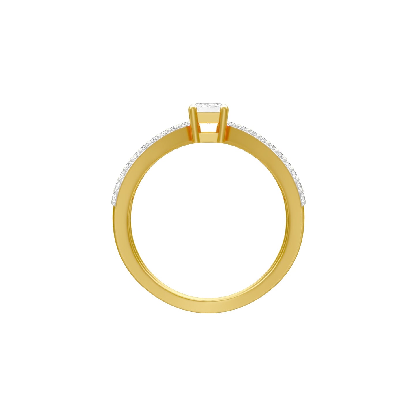 KI-LR00420-EM-050 18 KT / Yellow Gold / 18